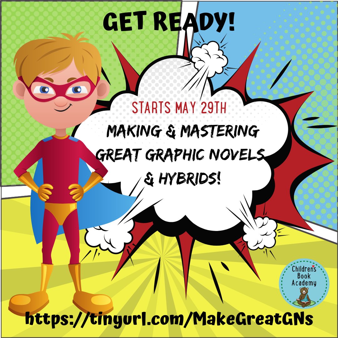 ONE WEEK LEFT TO SAVE $60 for Making &amp; Mastering Great Graphic Novels &amp; Hybrids, too! More here: tinyurl.com/MakeGreatGNs
Use code: GNLove (case sensitive).
#graphicnovels #childrensbooks  #CBA #illustratorsofinstagram #writingtips #arttips #elearning #ecourse #careerdevelopment