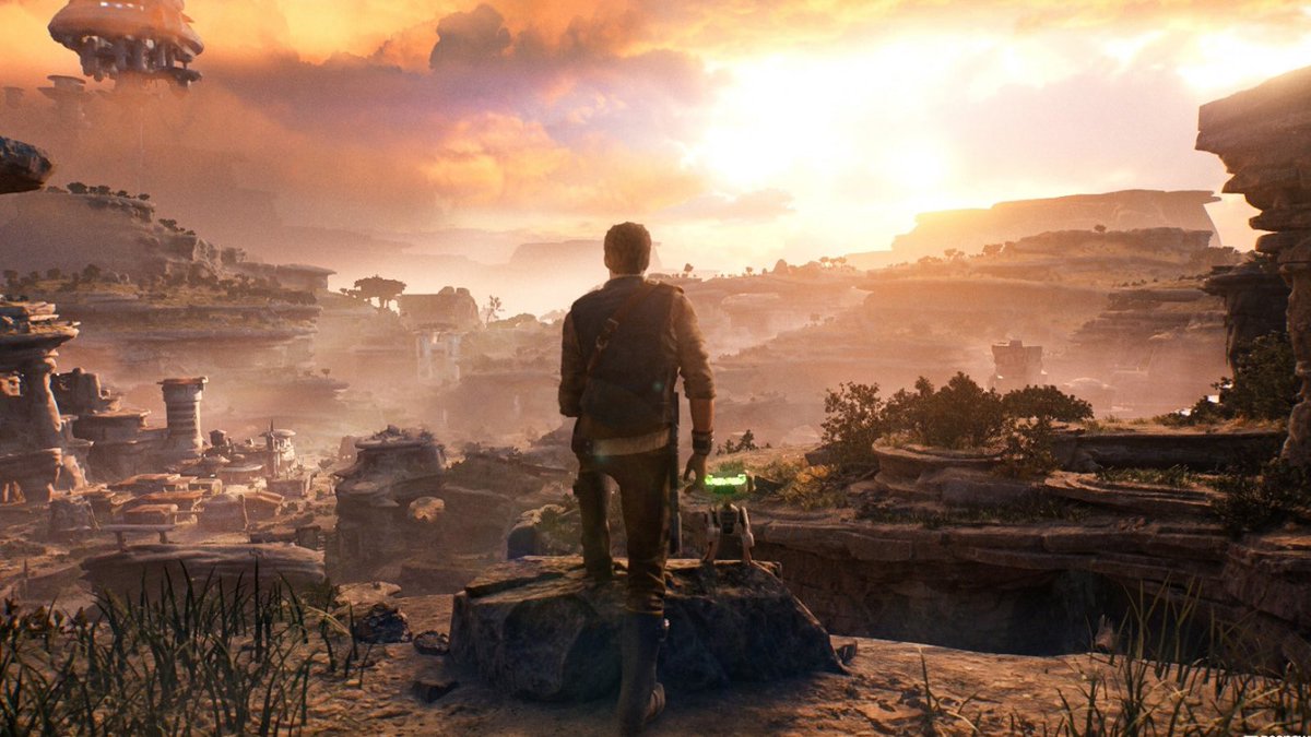 PCFactsbr's tweet photo. Com a RTX 4090 + i9-13900k + 32GB RAM, “consegui” jogar Star Wars Jedi Survivor em 4K com tudo no Ultra, RT, FSR 2 Qualidade, desligando HT, GPU Scheduling, forçando ReBAR e usando o perfil BFV -  RiftBreaker, deu para levar bem, com stutters fortuitos. 
Mas os crashes, não param https://t.co/b99ATNYvj4