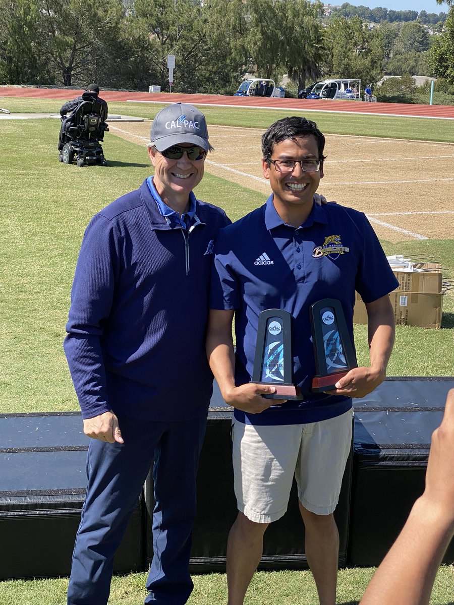 @UCMercedBobcats @UCMercedXCTrack Way to go Bobcats! And shoutout to Coach Velarde for Cal Pac Coach of the Year. Much deserved!