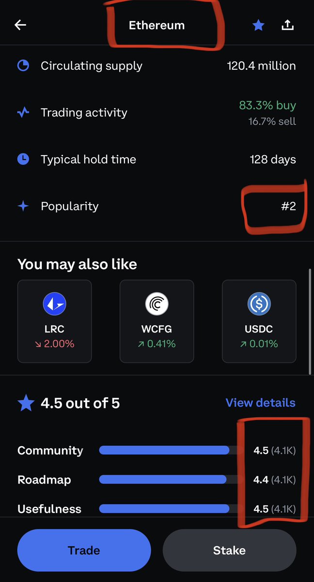 #jasmy #60 on <a href="/coinbase/">Coinbase 🛡️</a> and one of the most reviewed coin with the best rating 🤩

Daddy #BTC = 7K reviews
Mommy #ETH = 4.1K reviews
Baby #jasmy 1.9K reviews 

We play in the big leagues 😉

<a href="/JasmyMGT/">Jasmy-MGT</a> <a href="/JasmyUS/">JasmyUS</a> <a href="/HARA_JasmyCFO/">HARA</a> <a href="/steven4Berg/">⭕️ THE OPENDOOR Movement ⭕️</a> <a href="/CaptainJasmy/">Captain Jasmy</a> <a href="/jasmyintl/">Jasmy International</a> <a href="/MichaSvenchenko/">Micha</a>