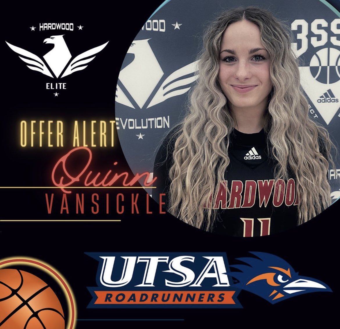 Quinn VanSickle (@quinnvansickle) on Twitter photo Very blessed to receive my first offer from the University of Texas at San Antonio! Thank you to <a href="/CoachKarenA/">Karen Aston</a> and <a href="/jamiecarey1114/">Jamie Carey</a> for this amazing opportunity, go Roadrunners!!! Very blessed to receive my first offer from the University of Texas at San Antonio! Thank you to <a href="/CoachKarenA/">Karen Aston</a> and <a href="/jamiecarey1114/">Jamie Carey</a> for this amazing opportunity, go Roadrunners!!!
