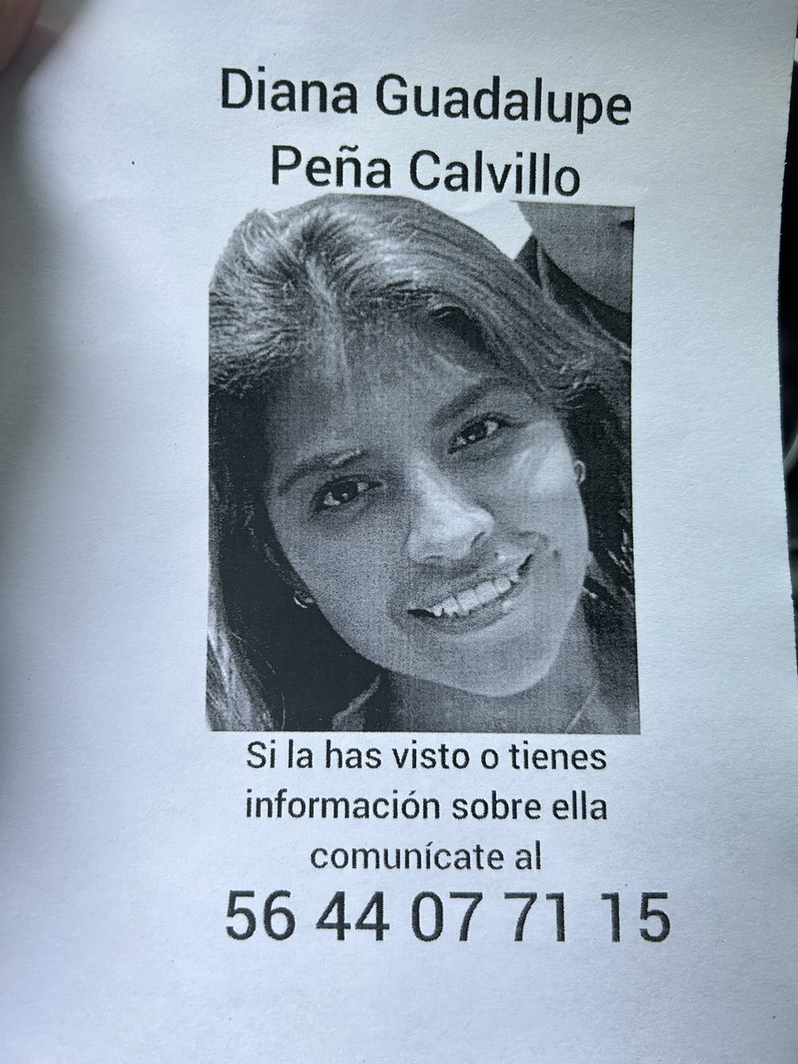 MJorgeCP's tweet photo. #NosFaltaDianaPena

Por favor dar rt. https://t.co/tKMNMXfjVi