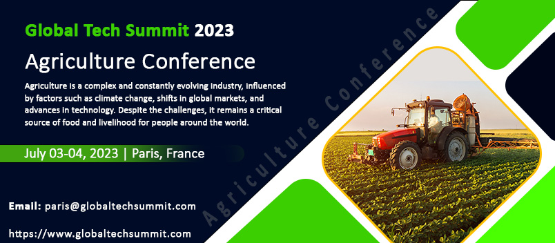 Let’s get together in #globaltechsummit  2023 and share your innovations and thoughts to the members of the network academics from all over the world.
Submit your #abstracts and #register now!!!
#globaltechsummit #agriculture #foodsecurity #crops #agricultureandfarming #agritech
