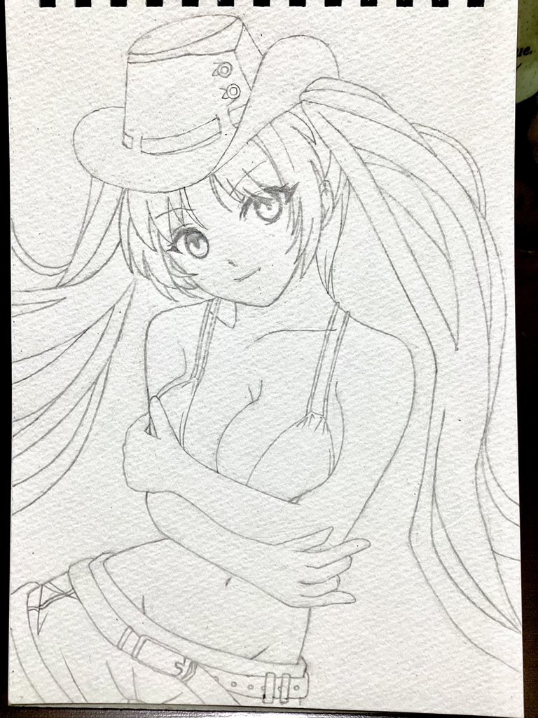 #アズールレーン #アズレン #ホーネット #落書き