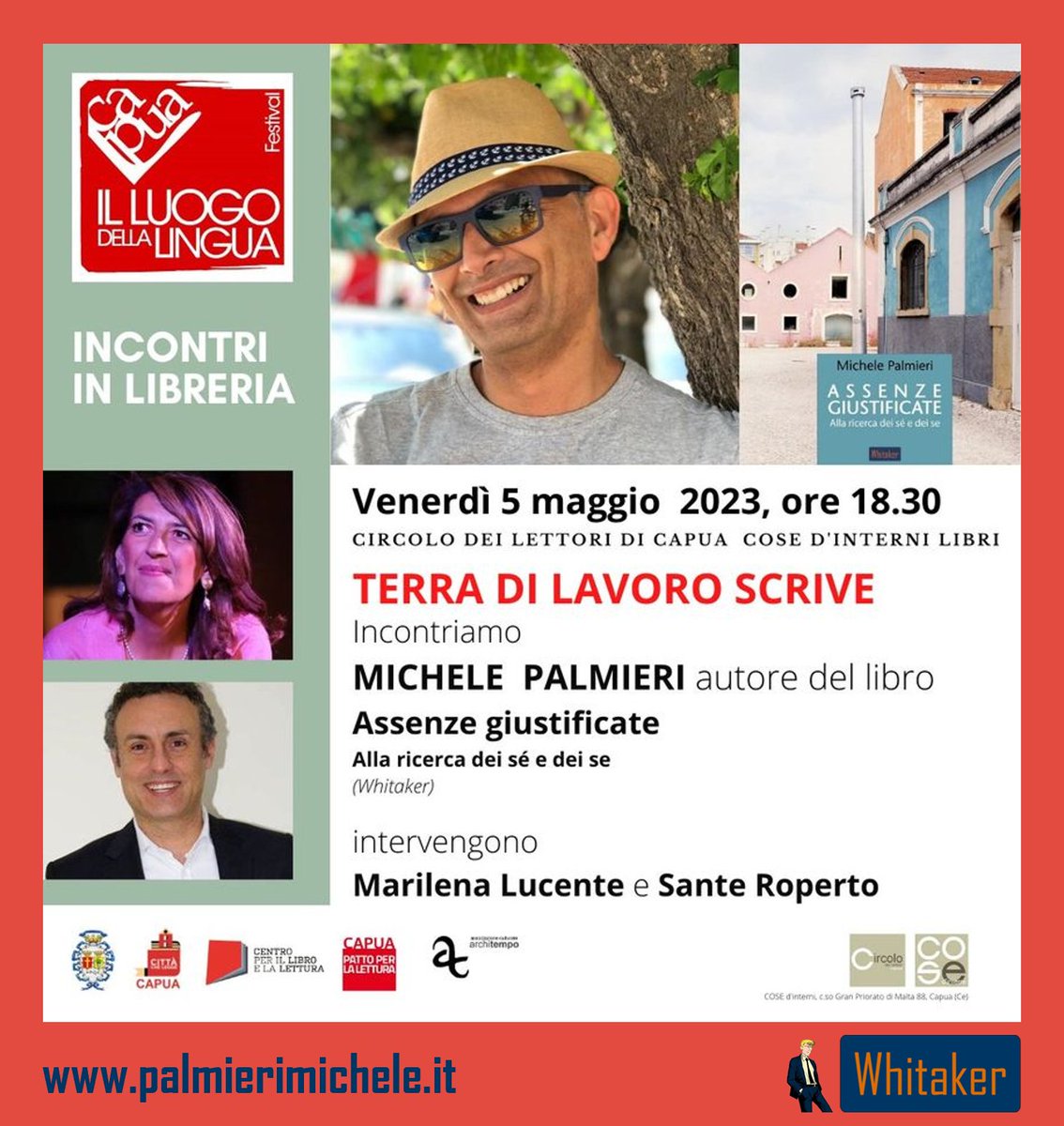 ci vediamo venerdì. info su
palmierimichele.it
amazon.it/.../e/B08PQ3QT…
facebook.com/albertedwardwh…
#whitakeracademy #whitaker #whitaker_team #michelepalmieri #conlaportaaperta #assenze_giustificate #twittalibro #capua #racconti #raccolteracconti #amazon #kindle #kindleunlimited