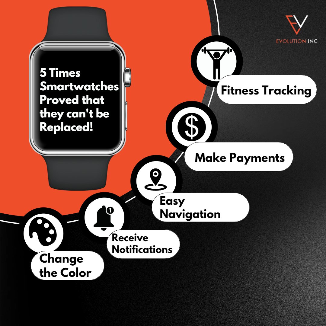 evolutioninc_'s tweet photo. Smartwatches are more than just a wearable gadget. Here are five instances where they proved their worth as a versatile companion that can't be replaced.

#smartwatch #smartgadgets #watches #fitness https://t.co/I5v4msGgwY