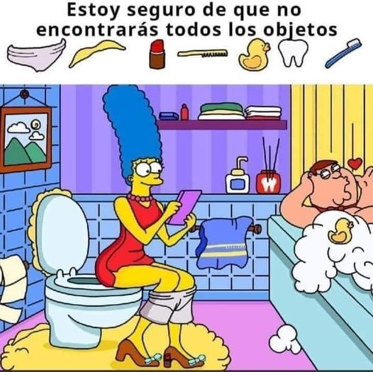 Hay un objeto que no encontré, parece que no existe en la imagen