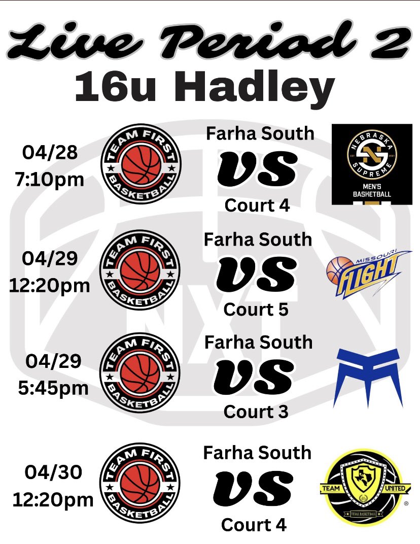 HadleyShane81's tweet photo. 16U @teamfirstok took a 64-70 loss in game 1 of The Pro16/Nxt live in Wichita

Ethan Hadley 17pts 6reb 1ast @EthanHadley23 

Austin Normandin 15pts 1reb 3stl 2ast @AusyNormandin 

Donald Jackson 14points 1reb 2stl 4ast @djwitdashifts_3 

Teegan Mann 8 pts 2 reb 1ast @teegan_mann https://t.co/MG0aXlRmIM
