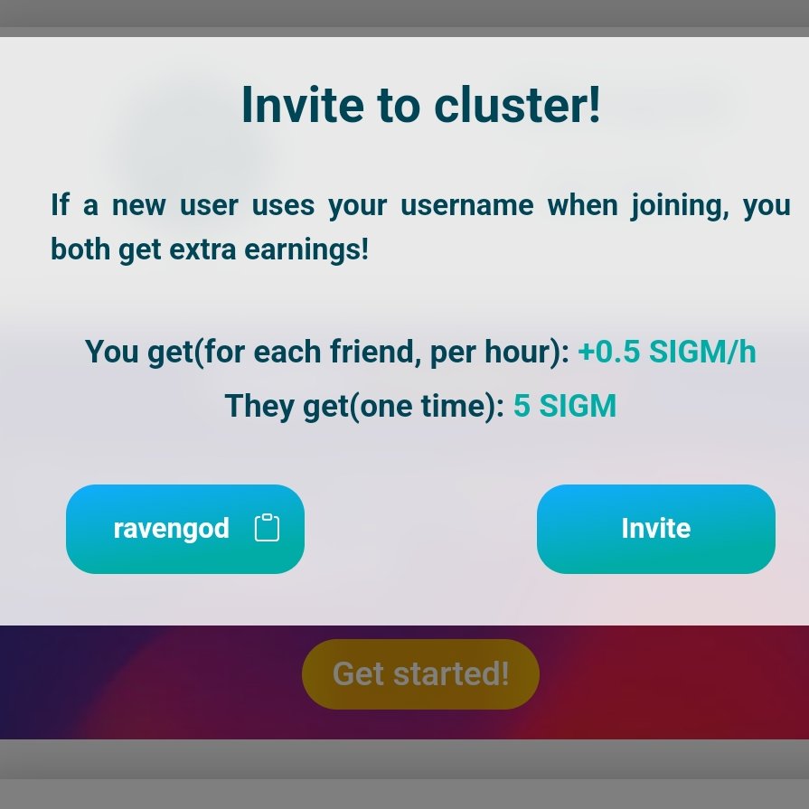 Ratback610's tweet image. Sigma Network ⛏️ New Mining App

Every 20 minutes Speed Up Mining

2 Level of KYC

✉️ Invitation Code - ravengod

App Link -
play.google.com/store/apps/det…

#mining #MiningApp #sigmanetwork #freemining #miningfree