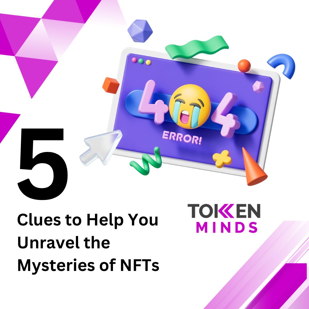 tokenminds_co's tweet photo. Clues to help you unravel the mysteries of NFTS🤔  Read more on our blog with the link that you can access down below. 👍 

https://t.co/mR4PnTsnGE

Don't miss out our daily blog covering everything about web3, NFT, Metaverse, and A.I. Development
#nft #TokenMinds #articleweb3 #w https://t.co/oZ5QO85cBT