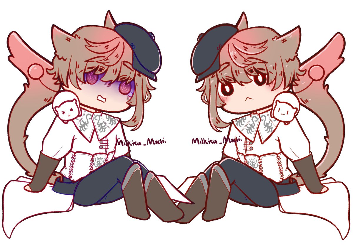 MTMochiDraws's tweet photo. catboy dump (ft haurchwol) https://t.co/rKP3XQxgaI
