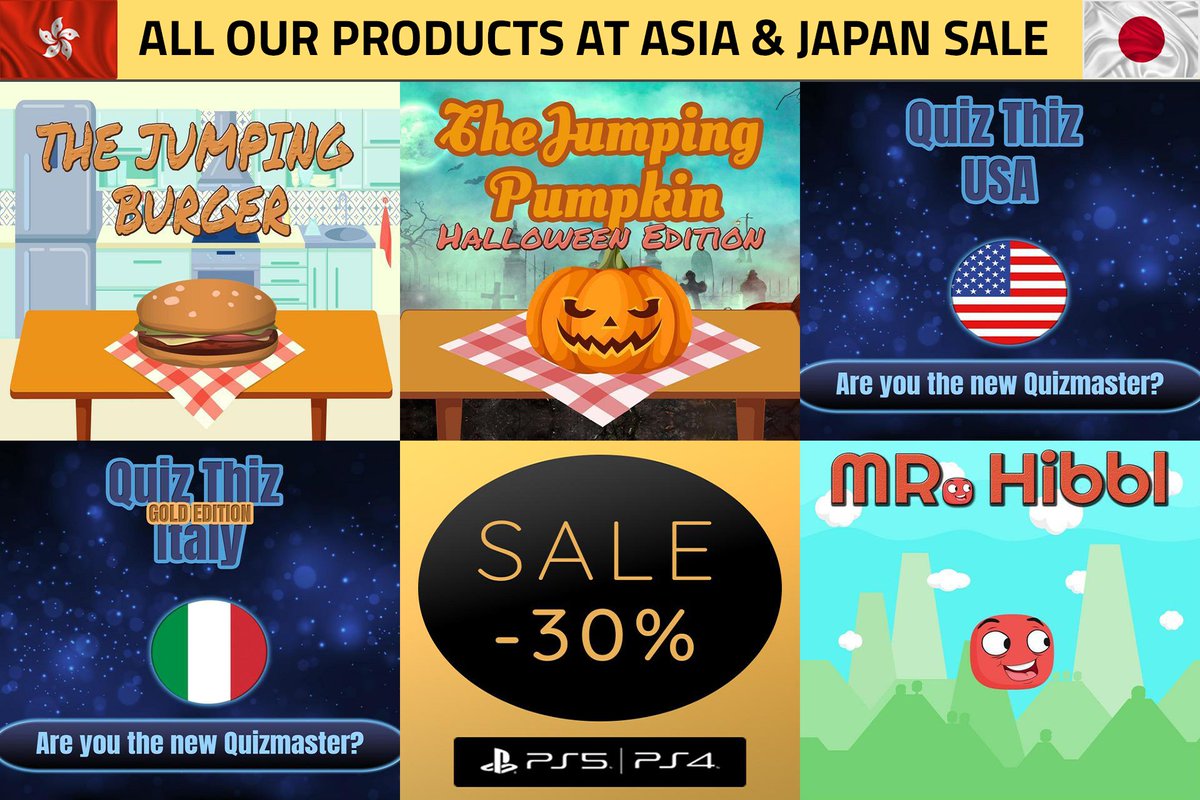 SilentGhost86's tweet photo. !!! MEGASALE ASIEN & JAPAN 30% !!!
ALLE Games von @ThiGames_DE sind aktuell im Japan & Asien Store 30% im Sale!!! Schaut im Store vorbei und gönnt euch ein paar Games 😉
#ps4 #ps5 #PS4share #ps5share #easyplatin #sale #Rabatte #PSN #psnstore #playstationstore #playstation https://t.co/klzBgyqk4o