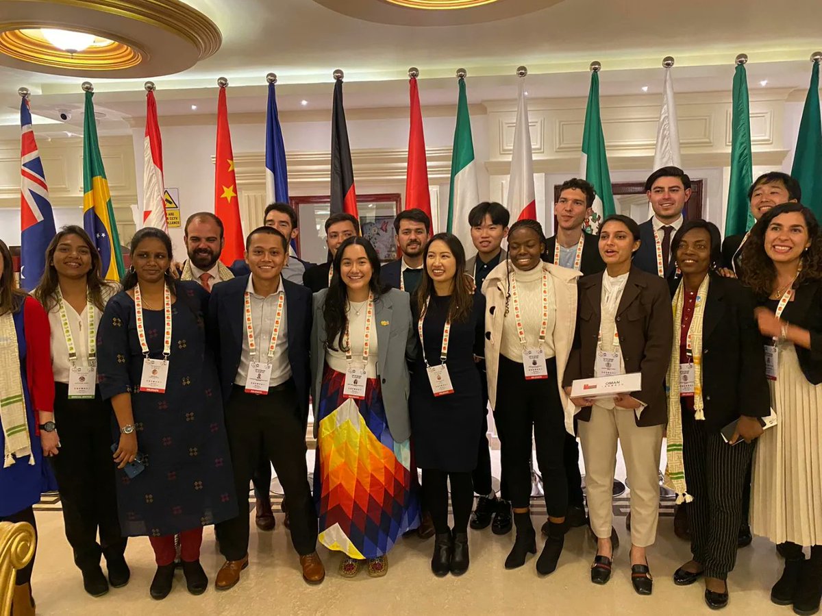 IndiaY20's tweet photo. #Y20 International delegates cheering up together after all successful discussions and negotiations.

#Y20India 
#Y20inLeh
@g20org https://t.co/j1CTCwR9D9