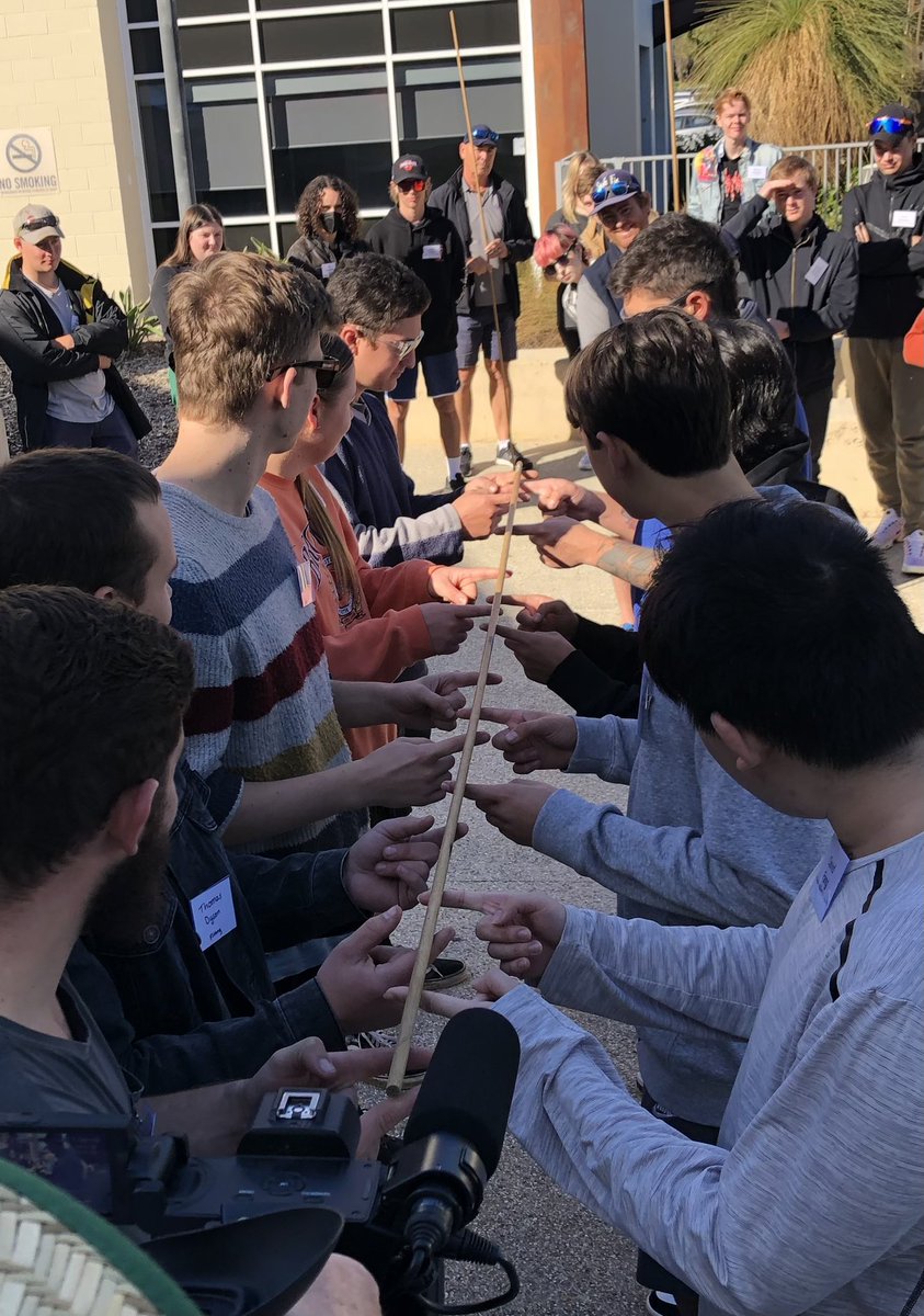 WorldSkillsWA's tweet photo. 2023 Team WA Orientation Day is officially underway. We are learning to work as a team and solve problems together through a series of icebreaker activities. #WorldSkillsWA #Teamwork #SunnySaturday https://t.co/fkOkxUq6Mn
