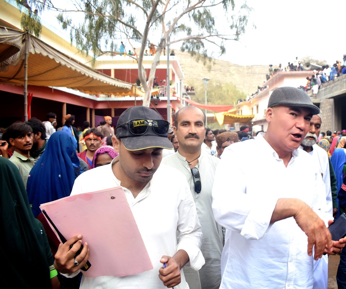 Shrihinglajmata's tweet photo. Secretary Tourism and Culture Govt of Balochistan Mr. Manzoor Hussain paid a visit to the holy Hinglaj Mata Mandir during the vibrant #HinglajFestival2023. A great gesture of religious harmony and cultural appreciation!
@cs_balochistan
@DCLasbelaOffice https://t.co/ngsLiUfI4G