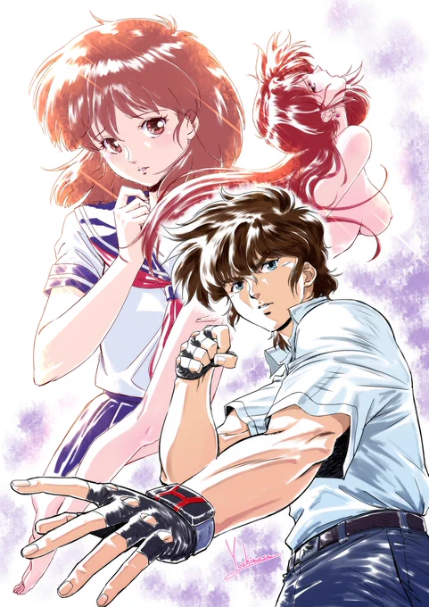 #昭和の日だから昭和のキャラクター貼る #昭和の日 #バブルガムクライシス #BUBBLEGUMCRISIS #ヒカルオン