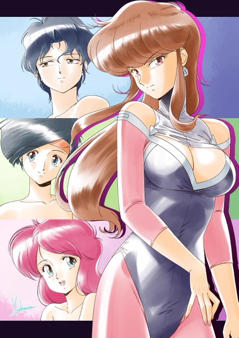 #昭和の日だから昭和のキャラクター貼る #昭和の日 #バブルガムクライシス #BUBBLEGUMCRISIS #ヒカルオン