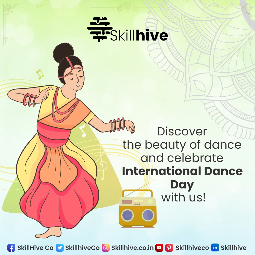 SkillhiveCo's tweet photo. Unleash your inner dancer and celebrate the International Dance Day with our various dance hobby classes.

#InternationalDanceDay #Dance #Dancer #DanceHobbyClasses #JustDance #Hiphop #Contemporary #DanceLife #ContemporaryDance #DanceHobbyClasses #HobbyClasses #Skillhive https://t.co/kCDe6YOjWY