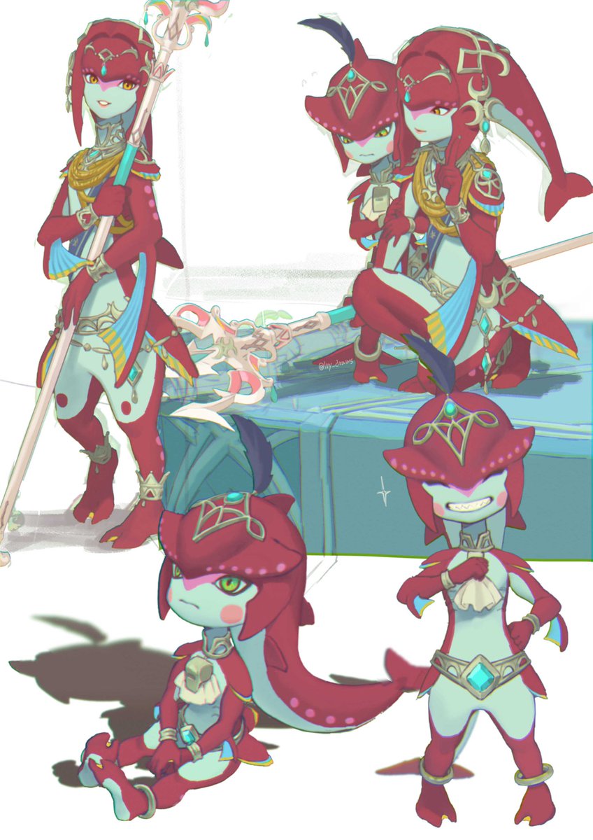 Ivy__draws's tweet photo. ❤️💙 https://t.co/hFi39C75vq