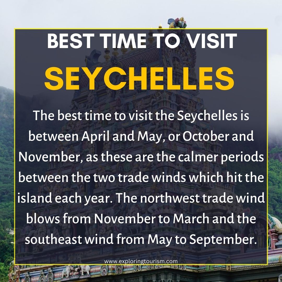 tourismcampaign's tweet photo. Best Time to Visit Seychelles: https://t.co/e5DgttIH6t
The best time to visit the Seychelles is between April and May, or October and November.

#seychellestravel #seychellestourism #besttimetovisit #seychellesvisit #nature https://t.co/kglCSPtOjj