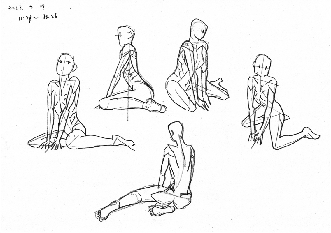 とりあえずいつもの。
絵を描く以外にもいろんなわからないことが多すぎて立ち往生している。自信とかなくなることが多いけど、でもやってかないとだな。承認欲求を満ちた状態でないと出来ないことってある。
#今日の絵練 