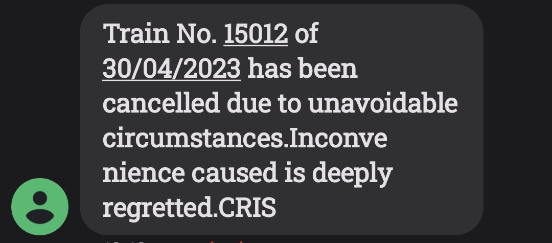 Ashutoshkumarvi's tweet photo. @RailMadad Can you confirm it Please.! https://t.co/UxOnunILPm