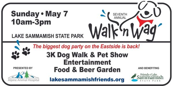 Friends Lake Samm (@lakesammfriends) on Twitter photo Walk ’n Wag, the biggest dog party on the eastside returns to Lake Sammamish State Park on Sun, May 7!
Join us for a fun day of live performances, a 3K dog walk, <a href="/Banner_Bank/">Banner Bank</a> Pet Show, doggie village with vendors, <a href="/DRUBRU/">DRU BRU</a> beer garden & more!
More info: lakesammamishfriends.org/events/2023/5/… Walk ’n Wag, the biggest dog party on the eastside returns to Lake Sammamish State Park on Sun, May 7!
Join us for a fun day of live performances, a 3K dog walk, <a href="/Banner_Bank/">Banner Bank</a> Pet Show, doggie village with vendors, <a href="/DRUBRU/">DRU BRU</a> beer garden & more!
More info: lakesammamishfriends.org/events/2023/5/…