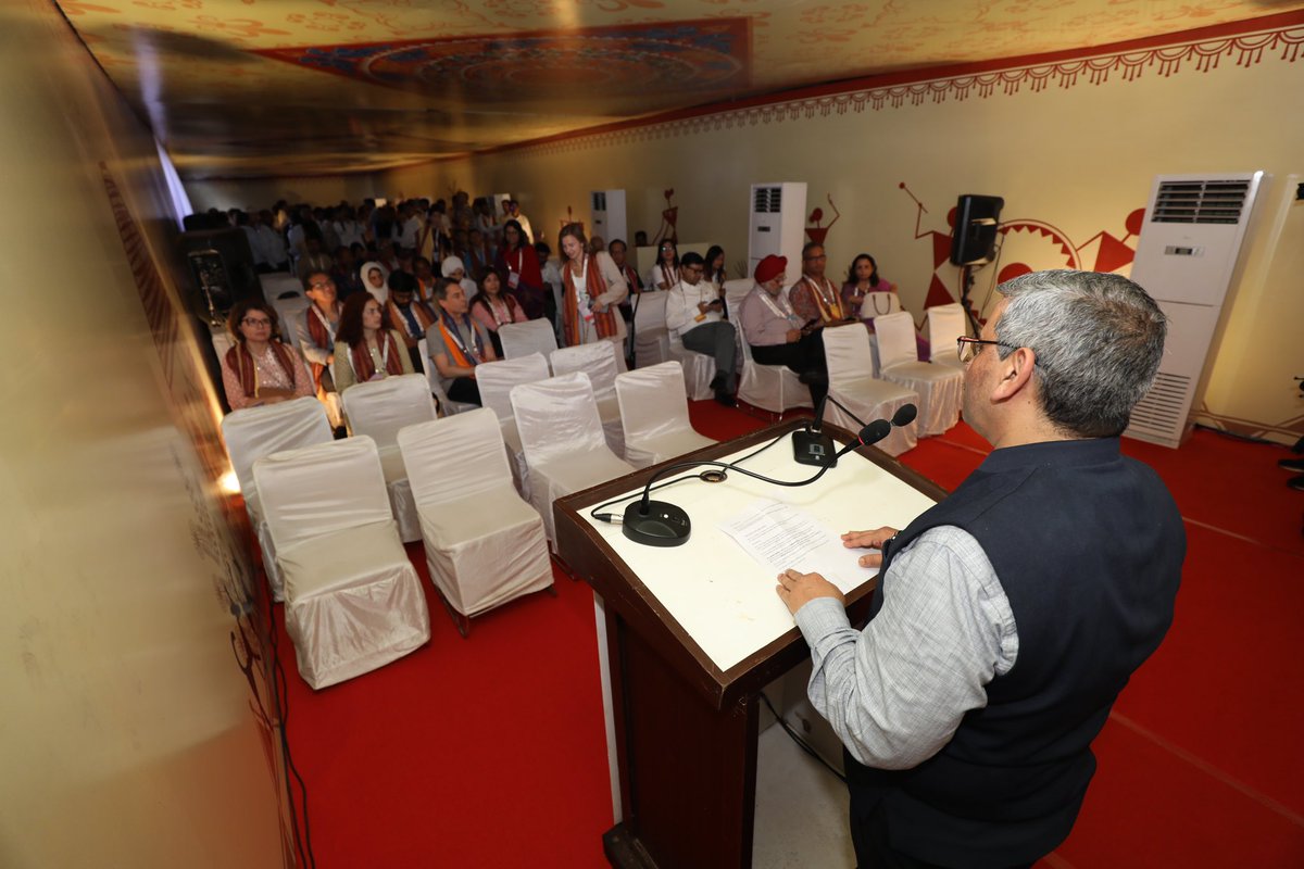 Delegates from around the world of G20 Education Working Group visited #IndianOil Interpretation Centre at Konark, Odisha on 28th April. Honoured to welcome them & share Konark’s rich cultural heritage. They appreciated best-in-class interpretation centre by IndianOil Foundation.