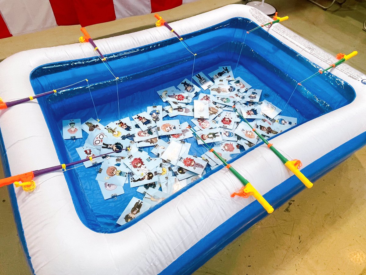 🏮#大ヴァンガ祭2023🏮 縁日エリアでは ヴァンガ釣り 開催中