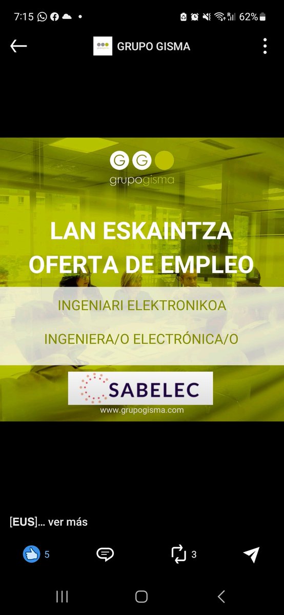 DeTalent3's tweet photo. Interesante empleo como Ingeniero/a Electrónico/a para Empresa de Donosti.  El trabajo puede ser presencial o en teletrabajo en función del candidato/a. https://t.co/9k0VrWeht5