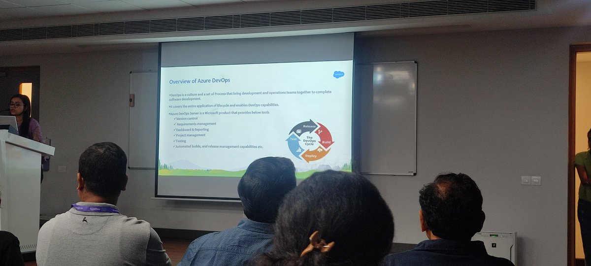 Session on Azure Devops in Salesforce by @SurbhiT_Sfdc @sonika_sfdc @viyomjain @trailhead @gurgaon_wit @gurgaon_sfdc @SalesforceWIT