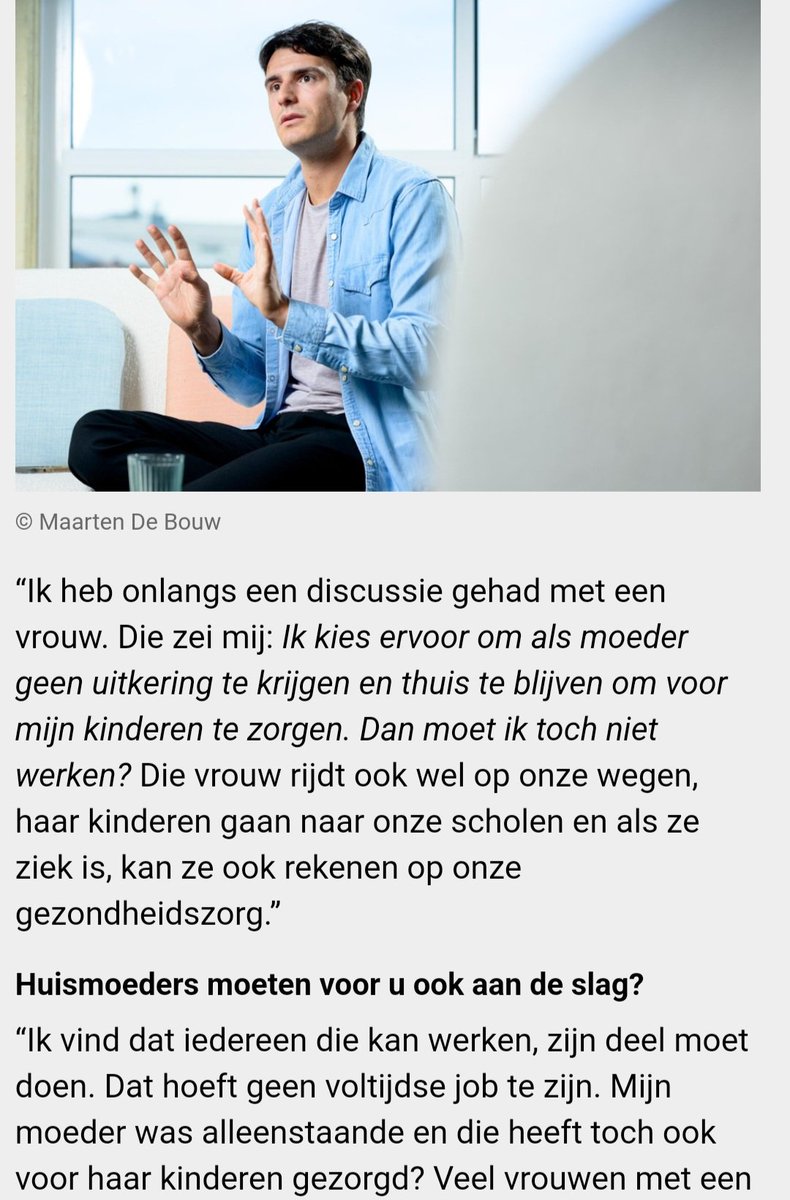 ILindekens's tweet photo. Huismoeders zijn profiteurs van het systeem volgens deze nepsos... https://t.co/79TtVUIdJe