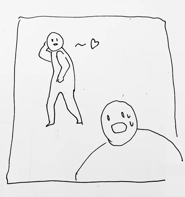 エッチな漫画の構図でさ 、2人ともこっち向いてて欲しいな、でも2人ともバラバラの方向いてるよな、って時難しい こうしたら見えるけど、この構図キン肉マンでしか見たことないもん 私の表現力だとちょっと、エッチさより、キン肉マンじゃん…が勝っちゃうと思う