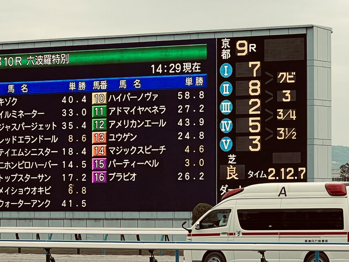 Feldherrn's tweet photo. 9R終わり。 じょんちゃん推しのミタマちゃんが1着に! 🐎! 流石生粋のギャンブラーやな。 うずめたんも当たっとる(おいらは相方があかんかった)
あー、これ生観戦楽しい。
#dsp1 https://t.co/xWMZns3J7f