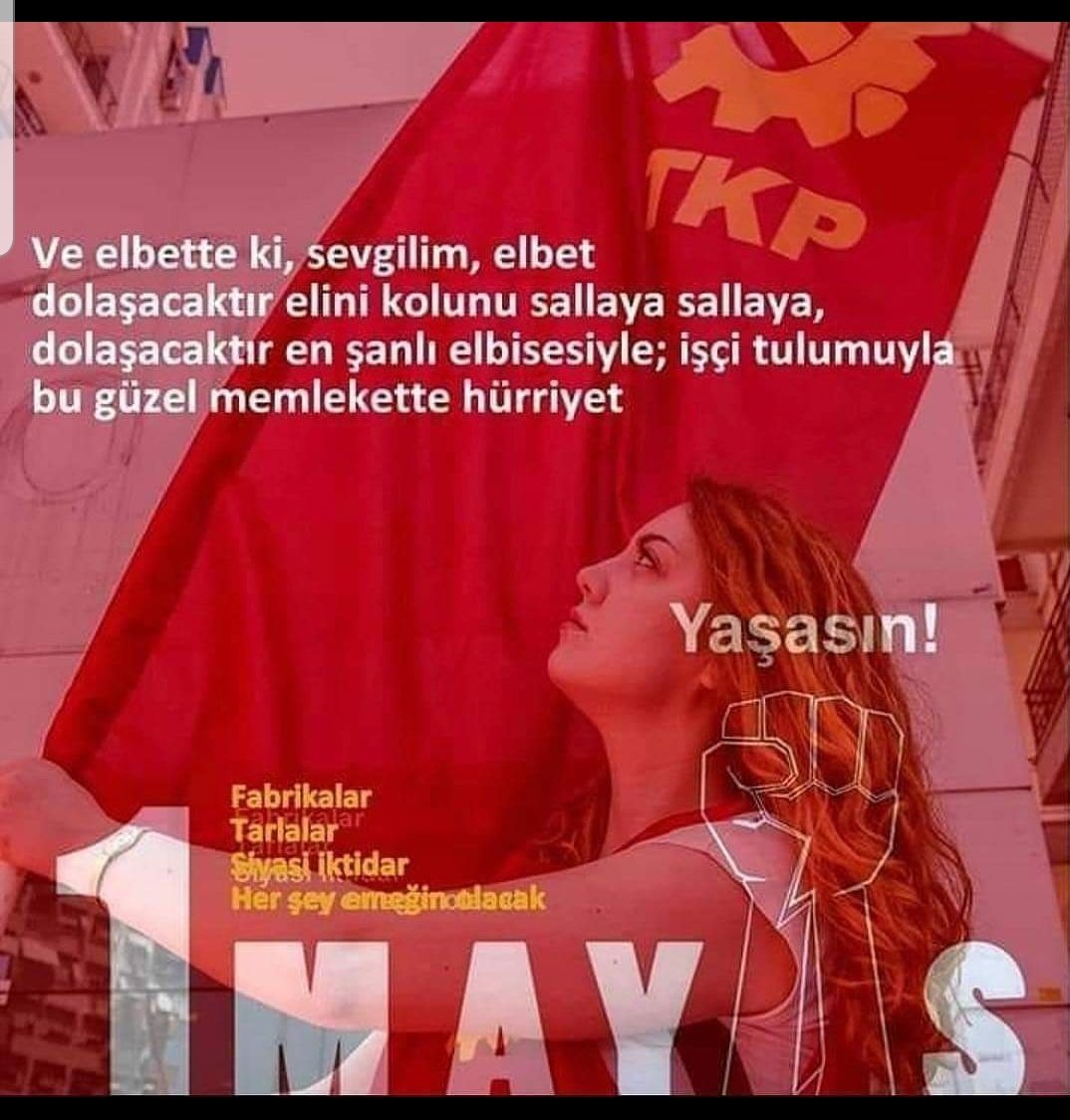 semrayvz84's tweet photo. Bağımsızlık, laiklik ve sosyalizm için...
#1Mayıs'a çağırıyoruz.
Toplanma yeri : Atapark
Saat : 12: 00
@Resulduran_08 
#TKPGelirHerŞeyDeğişir https://t.co/oN6bjcdI5P