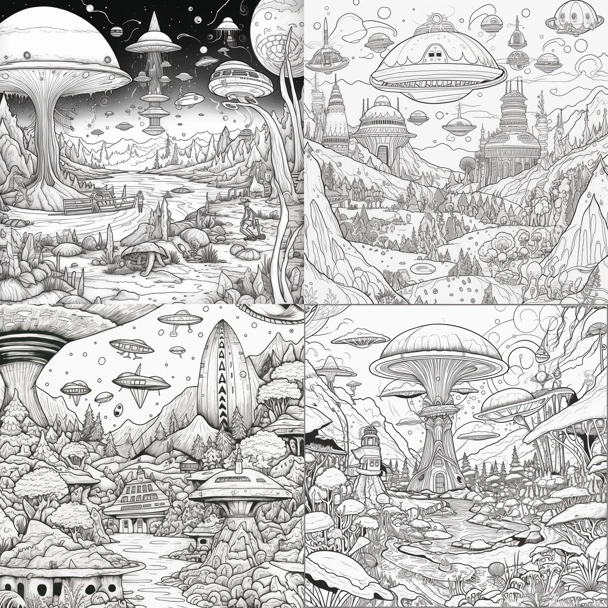 joeythemonste's tweet photo. Making cosmic coloring pages using #midjourneyv5 #AIart #AiArtwork #astronomy https://t.co/NwgoREO9vR