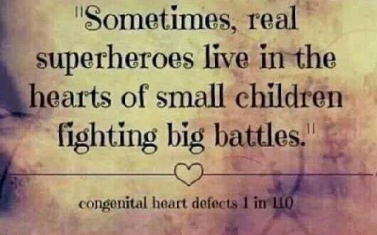 #NationalSuperheroDay #CHDwarrior 
#sarasheartofgold