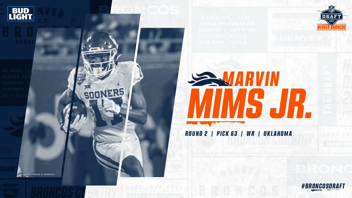 👋, it's us.

Welcome to #BroncosCountry, <a href="/marvindmims/">Marvin Mims Jr.</a>!