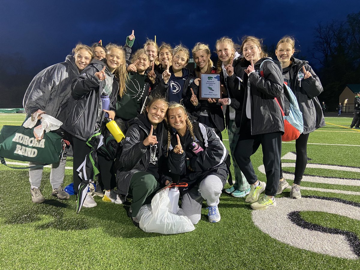 MeganWatt93's tweet photo. We took home another invitational win on both the women’s and men’s team! I’m proud of this team and their tenacity! Looking forward to some more competition in the coming weeks! #GoGreenmen @AHS_MH @DrPMilcetich @greenmentrack https://t.co/hcuOfhJtLv