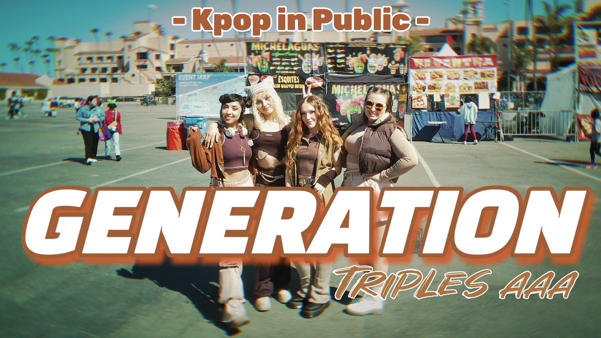 NEW COVER OUT NOW!

“GENERATION” 
- TripleS AAA -

youtu.be/YWM_X-R6QXE