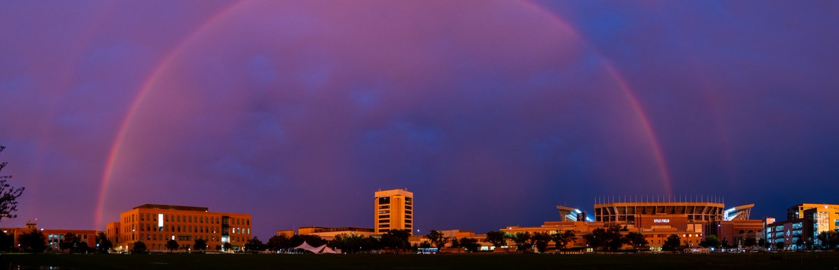 Current students: Enjoy every moment, even the stormy ones. You're an Aggie forever, but in Aggieland for only so long.