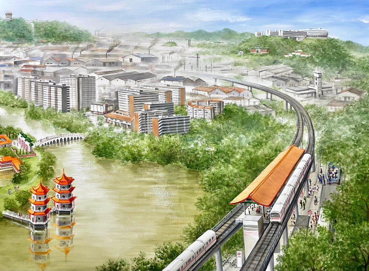 NTUsg's tweet photo. 🎨 Memories in a masterpiece: #NTUsg alumnus and local artist Yip Yew Chong completed a 60m-long painting of Singapore scenes in 18 months. Read more here 👉🏻 https://t.co/qP8MW0y4i9 https://t.co/4fgpAtwZs9
