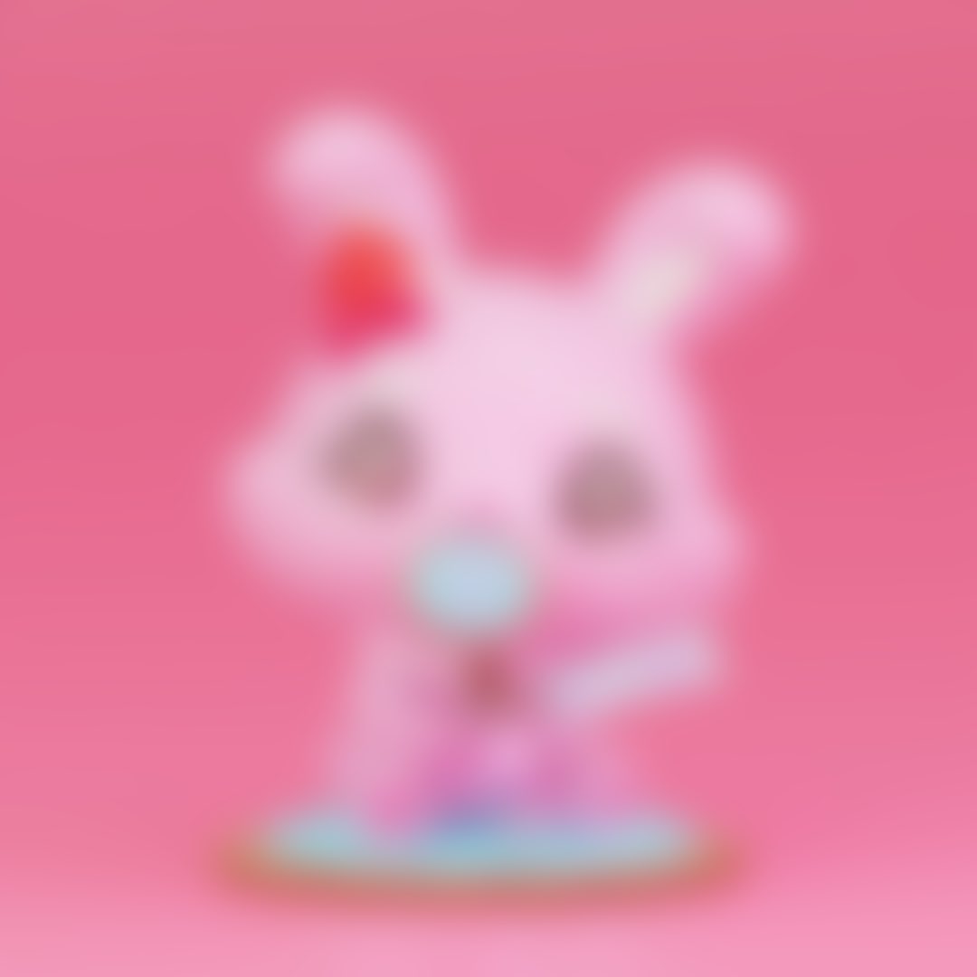 Cake ｜CNPcakeゆめかわ3Dお披露目🌈🐼🌈🐰🌈 tweet media