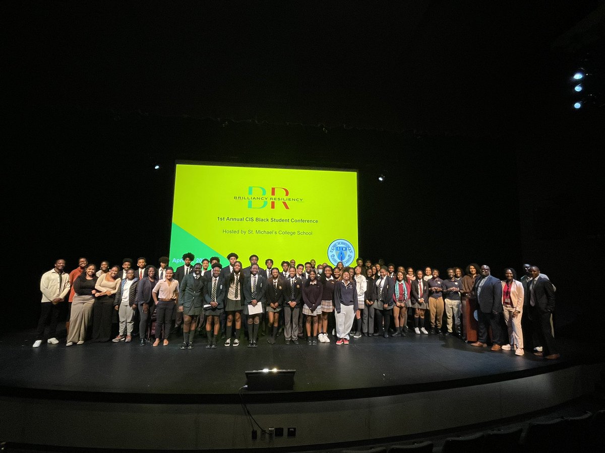 phdeducator's tweet photo. An honour hosting the inaugural CIS Black Student Conference. Thank you goes out to the teachers and students in attendance. To the guest speakers, thank you for your message today! #BrilliancyResiliency2023 https://t.co/ApYcTjCuWs