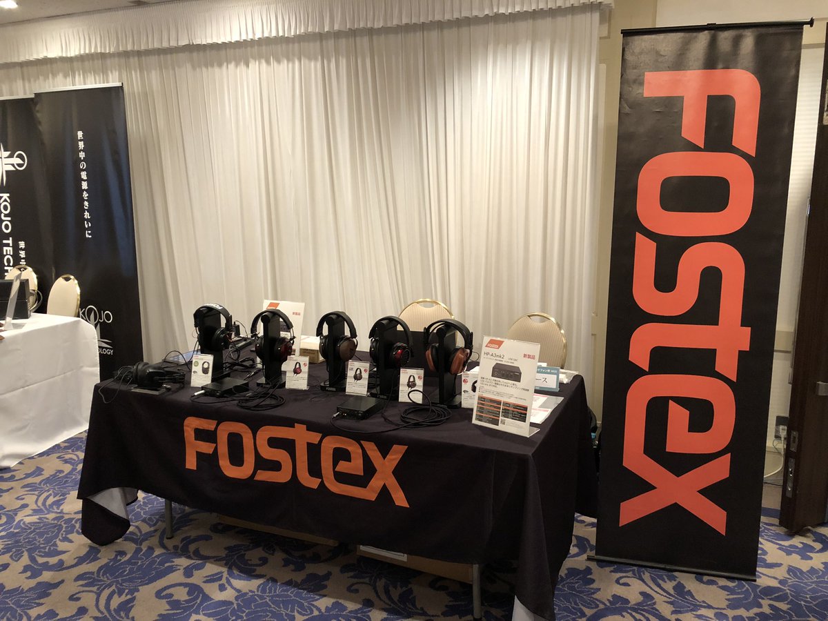 FOSTEX_INFO's tweet photo. 本日は中野サンプラザ��最後のヘッドホン祭。フォステクスブースでは本日発売の新製品HP-A3mk2とヘッドホン全製品をお試し頂けます。
皆様のご来場お待ちしています!
15階エトワール
#ヘッドホン祭 #hdfest #fostex #hp-a3mk2 https://t.co/xwEofPsdZv