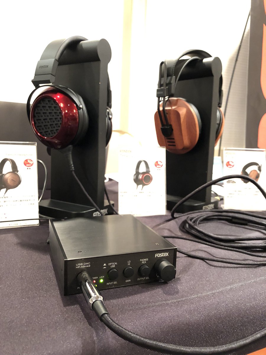 FOSTEX_INFO's tweet photo. 本日は中野サンプラザ��最後のヘッドホン祭。フォステクスブースでは本日発売の新製品HP-A3mk2とヘッドホン全製品をお試し頂けます。
皆様のご来場お待ちしています!
15階エトワール
#ヘッドホン祭 #hdfest #fostex #hp-a3mk2 https://t.co/xwEofPsdZv