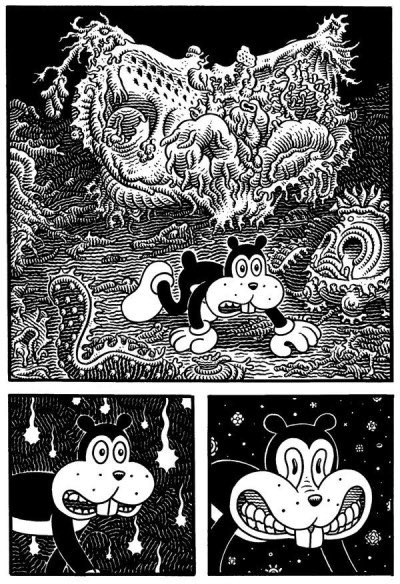 Tribe_XX's tweet photo. Jim Woodring https://t.co/KWm8rOTM90