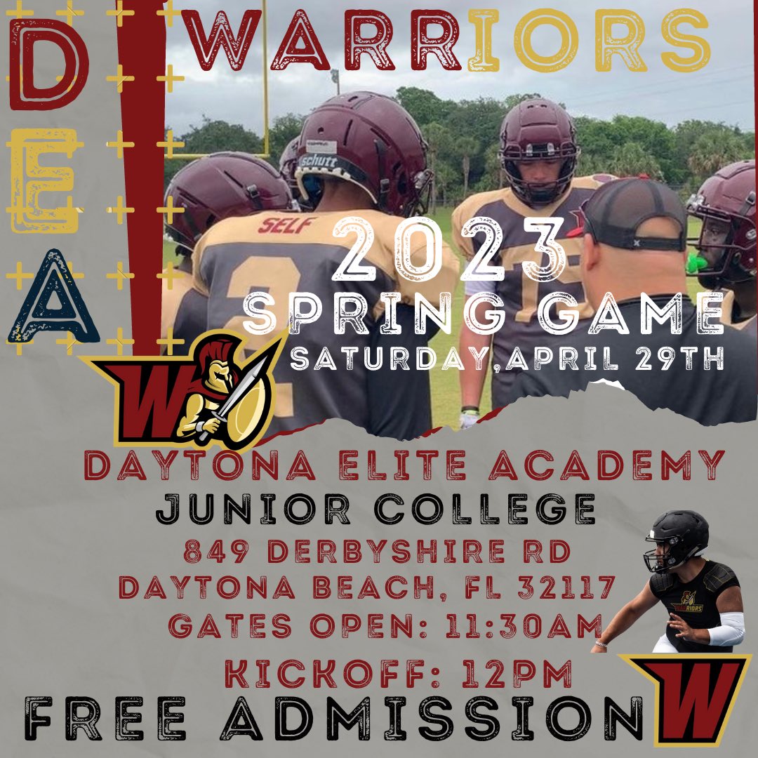 It’s here our 2023 Spring Game 🏈