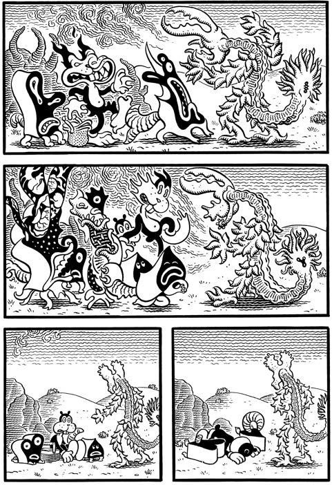 Tribe_XX's tweet photo. Jim Woodring https://t.co/Hu57uwTFty