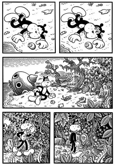 Tribe_XX's tweet photo. Jim Woodring https://t.co/N2ACAtiPvd